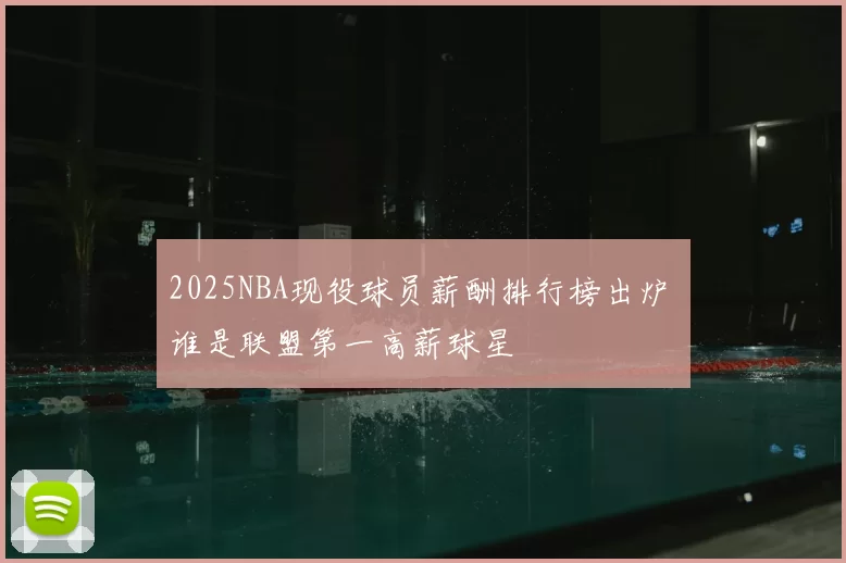 2025NBA现役球员薪酬排行榜出炉 谁是联盟第一高薪球星
